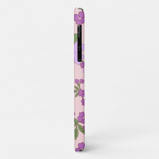 Paardenbloemen, bloempatroon, patroon van bloemen Case-Mate iPhone case (Achterkant/links)