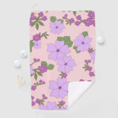 Paardenbloemen, bloempatroon, patroon van bloemen golfhanddoek (Insitu)