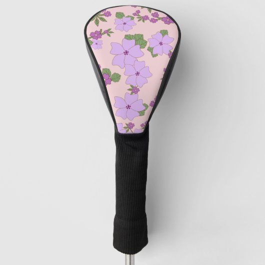 Paardenbloemen, bloempatroon, patroon van bloemen golfheadcover (Voorkant)