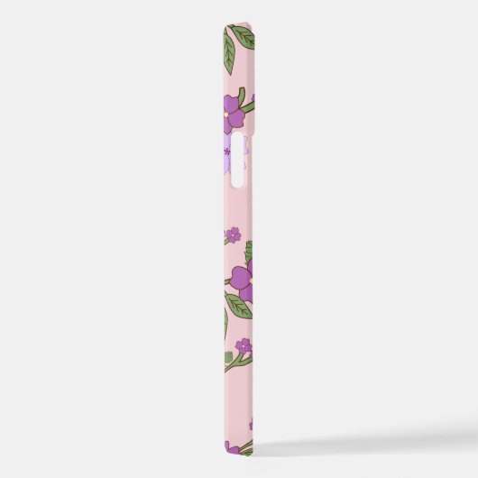 Paardenbloemen, bloempatroon, patroon van bloemen iPhone hoesje (Rechterkant)