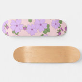 Paardenbloemen, bloempatroon, patroon van bloemen persoonlijk skateboard (Horizontaal)