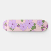Paardenbloemen, bloempatroon, patroon van bloemen persoonlijk skateboard (Horizontaal)
