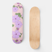Paardenbloemen, bloempatroon, patroon van bloemen persoonlijk skateboard (Voorkant)