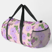 Paardenbloemen, bloempatroon, patroon van bloemen plunjezak (Rechterhoek)