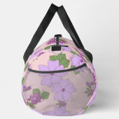 Paardenbloemen, bloempatroon, patroon van bloemen plunjezak (Rechts)