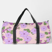 Paardenbloemen, bloempatroon, patroon van bloemen plunjezak (Achterkant)