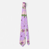 Paardenbloemen, bloempatroon, patroon van bloemen stropdas (Voorkant)