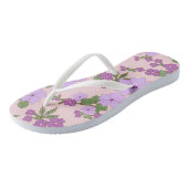 Paardenbloemen, bloempatroon, patroon van bloemen teenslippers (Schuin)