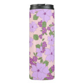 Paardenbloemen, bloempatroon, patroon van bloemen thermosbeker (Achterkant)