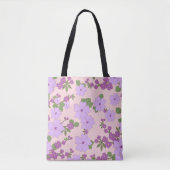 Paardenbloemen, bloempatroon, patroon van bloemen tote bag (Voorkant)
