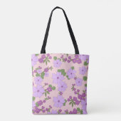 Paardenbloemen, bloempatroon, patroon van bloemen tote bag (Achterkant)