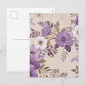 Paardenbloemen Feestdagenkaart (Voorkant / Achterkant)