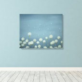 paardenbloemen gaan zaaien - muur hangen!!! canvas afdruk (Insitu (Houten vloer))