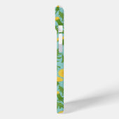 Paardenbloemen, groen, geel en blauw Case-Mate iPhone case (Achterkant / Links)