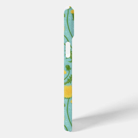 Paardenbloemen, groen, geel en blauw Case-Mate iPhone case (Achterkant / Rechts)