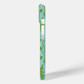Paardenbloemen, groen, geel en blauw Case-Mate iPhone case (Achterkant / Links)