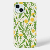 Paardenbloemen, groen, geel en wit Case-Mate iPhone case (Achterkant)