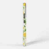 Paardenbloemen, groen, geel en wit samsung galaxy hoesje (Rechterkant)