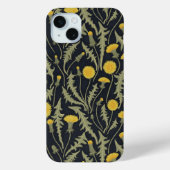 Paardenbloemen, groen, geel en zwart Case-Mate iPhone case (Achterkant)