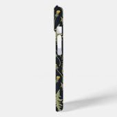 Paardenbloemen, groen, geel en zwart Case-Mate iPhone case (Achterkant / Links)