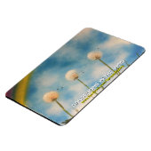 Paardenbloemen in de wind magneet (Linkerzijde)