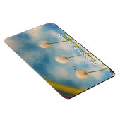 Paardenbloemen in de wind magneet (Rechterzijde)