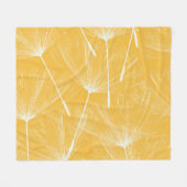  paardenbloemen: naadloos patroon fleece deken (Voorkant (Horizontaal))