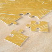  paardenbloemen: naadloos patroon legpuzzel (Zijkant)