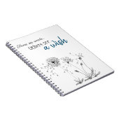 Paardenbloemen Notitieboek (Rechterzijde)