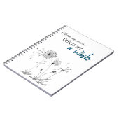 Paardenbloemen Notitieboek (Linkerzijde)