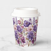 Paardenbloemen Papieren Bekers (Rechts)