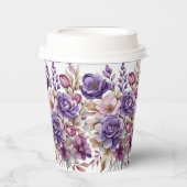 Paardenbloemen Papieren Bekers (Voorkant)