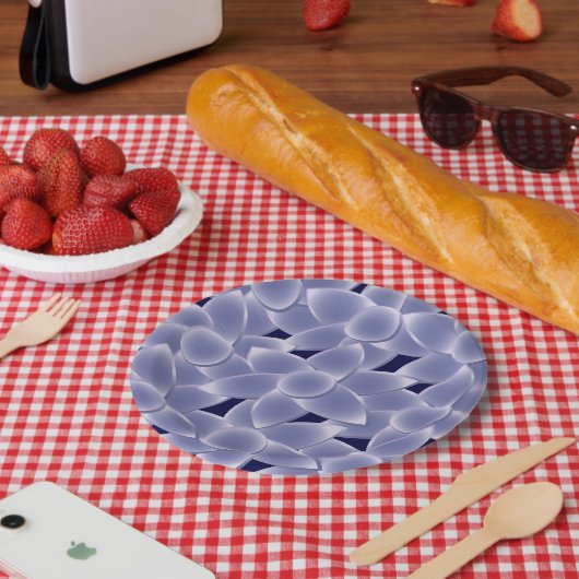 Paardenbloemen Papieren Bordje (Picknick)