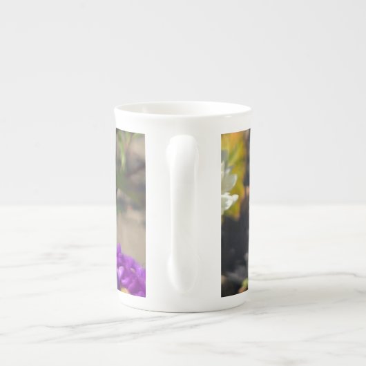 Paardenbloemen Porselein Kop (Achterkant)