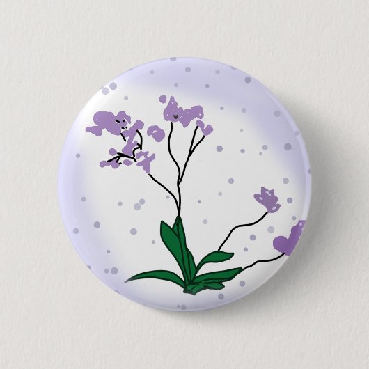 Paardenbloemen Ronde Button 5,7 Cm (Voorkant)