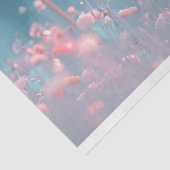 Paardenbloemen Roze Blauw Decoupage Tissuepapier (Detail)