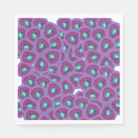 Paardenbloemen Servet (Voorkant)