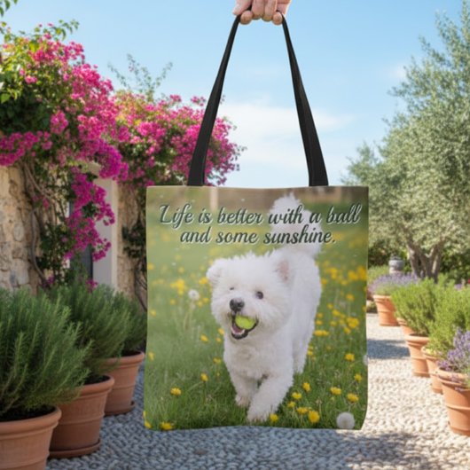 Paardenbloemendagen Tote Bag
