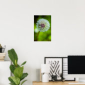 Paardenbloemplakaat Poster (Thuiskantoor)