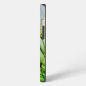 Paardenbloempluizen met dauwdruppels iPhone hoesje (Linkerkant)