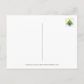 Paardenbloemzaden nemen een vriend mee, Betuiging  Briefkaart (Achterkant)