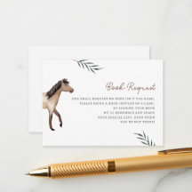 Paardenboeken voor baby bijgevoegde kaart