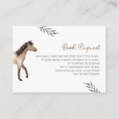 Paardenboeken voor Baby Enclosure Kaart (Voorkant)