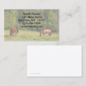 PaardenBoerderij Visitekaartje (Voorkant / Achterkant)
