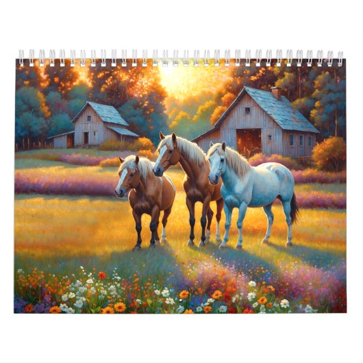 Paardenboerderijen Kalender (Hoes)