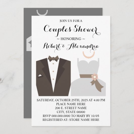 Paardenbont en bruinkoolstof kaart (Voorkant / Achterkant)