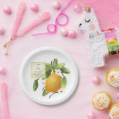 Paardenbont Papieren Bordje (Feest)