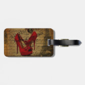 Paardenboon Bagagelabel (Achterkant horizontaal)