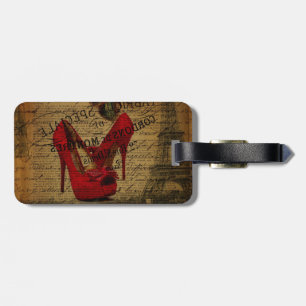 Paardenboon Bagagelabel