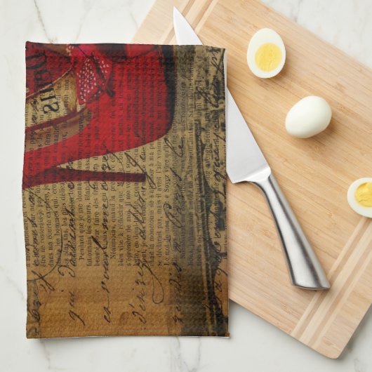 Paardenboon Theedoek (Quarter Fold)